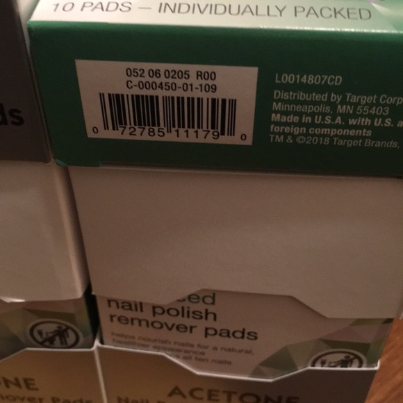 Advanced Nail Polish Remover Pads With Acetone - Picture 4 of 4
